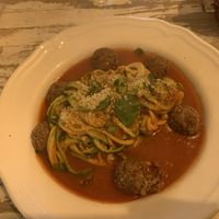 Spaghetti meatball (vegan)  at Little Erth in Dubai