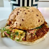 Buddha burger  at Little Erth in Dubai