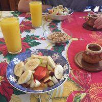 Fruit bowls  at Maiz- Canela and Cilantro in Merida