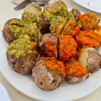 Papas con mojo at La Montaña - Casa Efigenia in La Gomera