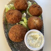 Champiñones rellenos de almogrote  at La Montaña - Casa Efigenia in La Gomera