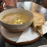 Soup of the dayy  at Let Me Eat Too in Edinburgh