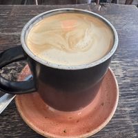 Coffe e  at Let Me Eat Too in Edinburgh