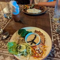 Summer roll bowl at Cafe La Boheme in Agonda