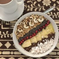 Smoothie bowl at Cafe La Boheme in Agonda