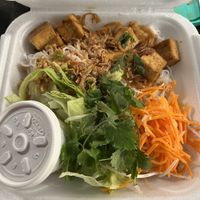 Vermicelli tofu salad    at Wat Da Pho in Dayton