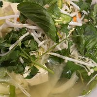 Vegan noodle soup  at Wat Da Pho in Dayton
