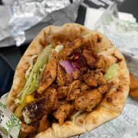 Doner Gyros wrap at What The Pitta in Croydon