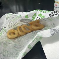 ONION RINGS  at What The Pitta in Croydon