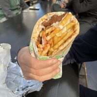 Vegan doner to die for  at What The Pitta in Croydon