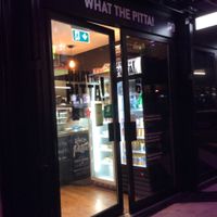 WTP entrance  at What The Pitta in Croydon