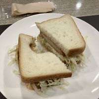 Katsu Sandi (couldn’t resist)   at Oribio in Nagoya