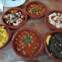 Het hoofdgerecht at Yalla Yalla Foodbar in Den Bosch