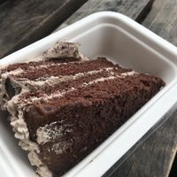 Mocha cake  at Iydea in Brighton