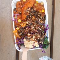 1 Main, 2 sides, 2 toppings = bliss at Iydea in Brighton