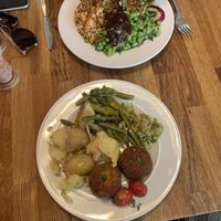 Selection of daily specials (front is GF & VE; back is VE)  at Iydea in Brighton