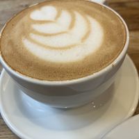 Nice oat latte  at Iydea in Brighton