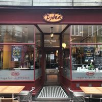 Outside  at Iydea in Brighton