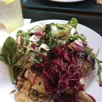 Arancini and sides at Iydea in Brighton