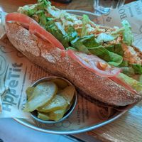 Vuna (vegan tune) sandwich at Goodness in Tel Aviv