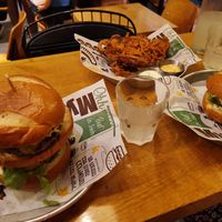 Hamburger at Goodness in Tel Aviv