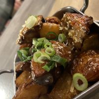 Home fries  at Goodness in Tel Aviv