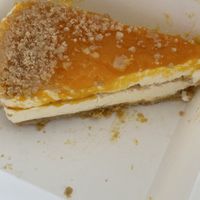 Mango cheesecake   at Goodness in Tel Aviv