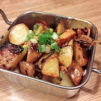 Home fries. Goodness, Tel Aviv.  at Goodness in Tel Aviv