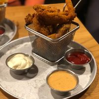 Portobello nuggets at Goodness in Tel Aviv