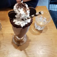 Oreo milkshake at Goodness in Tel Aviv
