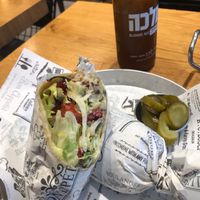 Artichoke shawarma  at Goodness in Tel Aviv