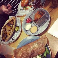 Beyond burger, schawarma and cauliflower Crêpes  at Goodness in Tel Aviv