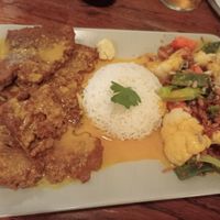 Seitán a la plancha at Chilimosa in Tarifa