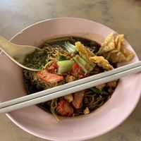 WAN TAN MEE  at Jian Jian Vegetarian Food in Penang