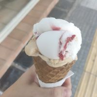 Vegan ice cream at Pasalidis in Thessaloniki