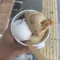 Vegan ice cream  at Pasalidis in Thessaloniki