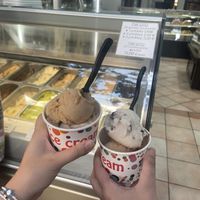 Speculous and cheesecake ice creamm  at Pasalidis in Thessaloniki