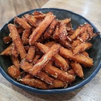 Sweet Potato Fries at Ellie's Cafe in Port Kennedy