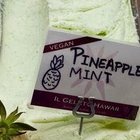 Pineapple Mint at Il Gelato Café - Hale'iwa in Haleiwa
