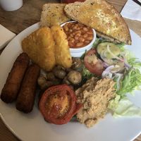 The Big Vegan Breakfast!   at Kenny's Rock and Soul Cafe in Brighton