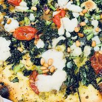 Ultraviolet pizza  at Virtuous Pie in Portland