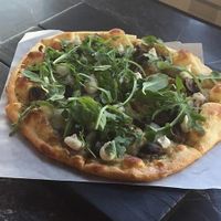 SUPERFUNGHI
Cashew Mozzarella, Herbed Potatoes, Wild Mushrooms, Truffle Almond Ricotta, Rocket at Virtuous Pie in Portland
