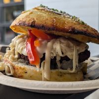 Knot A Burger at Virtuous Pie in Portland