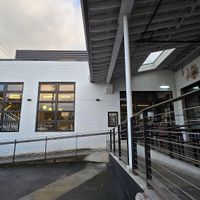 Outside at Virtuous Pie in Portland