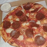 Pepperoni at Virtuous Pie in Portland