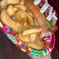 vegan philly dog at Disneyland - Award Weiners in Anaheim