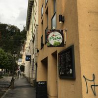 Great location near Mirabell Gardens at Organic Pizza in Salzburg