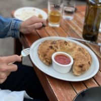 calzone at Donna Jean in San Diego