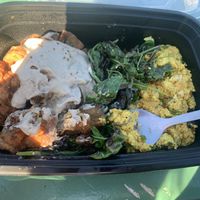 Chicken fried shrooms- great texture!   at Donna Jean in San Diego