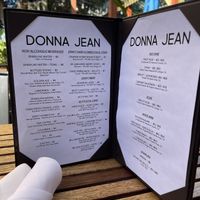 Drink menu #Veganuary at Donna Jean in San Diego